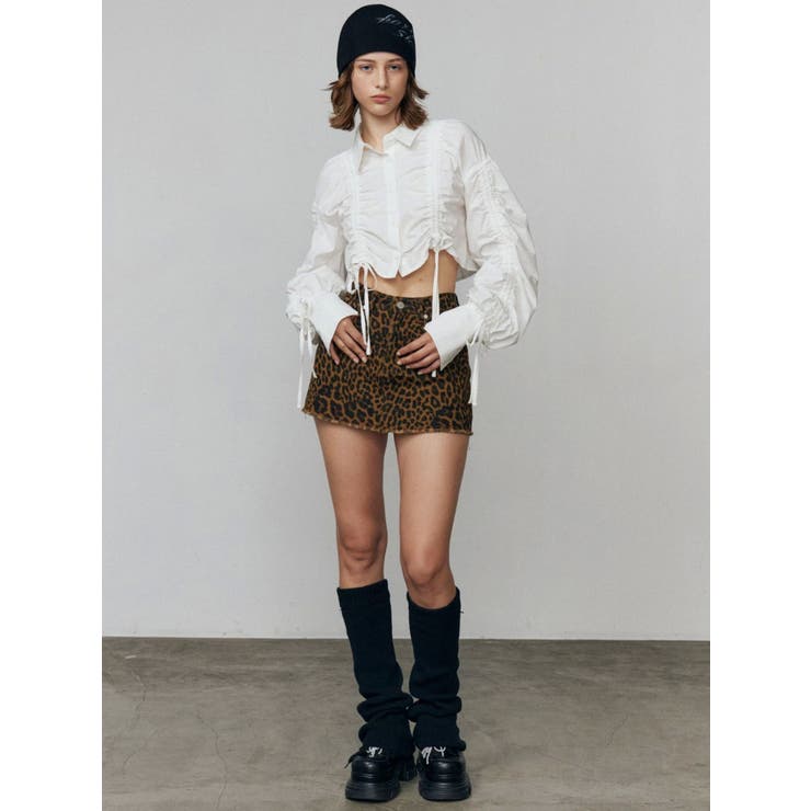 ストリングリボンショートシャツ | EMODA | 詳細画像12 