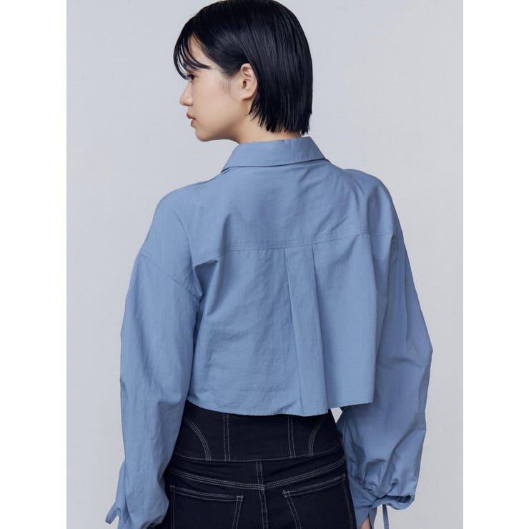 ストリングリボンショートシャツ | EMODA | 詳細画像25 