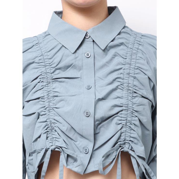 ストリングリボンショートシャツ | EMODA | 詳細画像42 