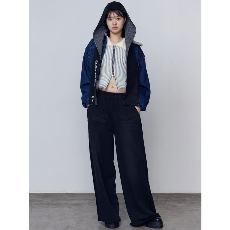 ♡専用♡ シェービングスウェットパンツ[品番：MKSW0066298]｜EMODA