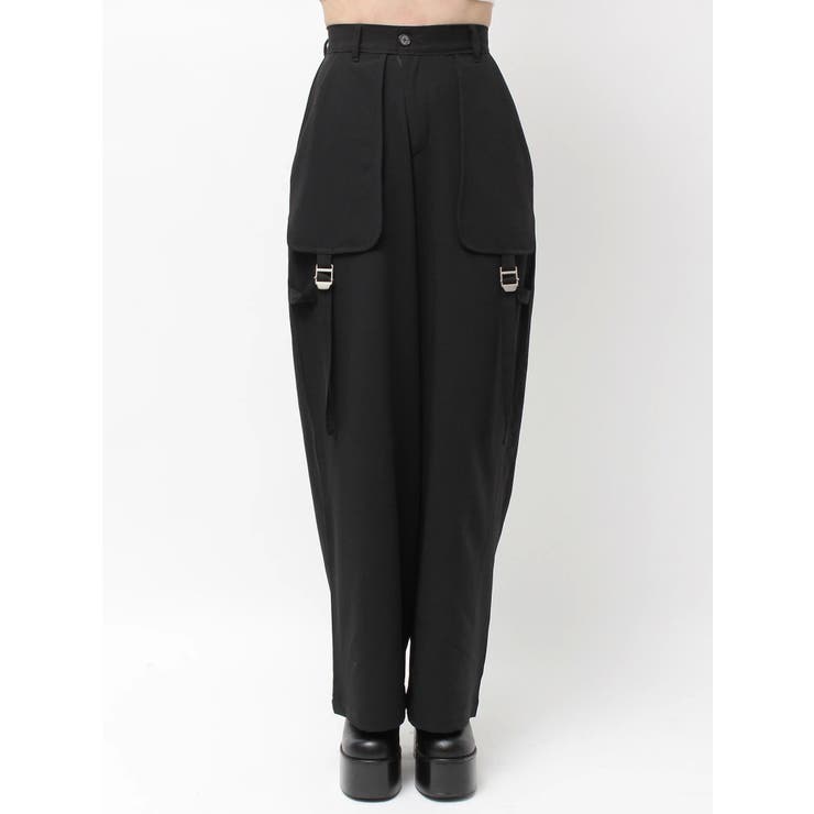 クロスベルトワイドパンツ | EMODA | 詳細画像10 