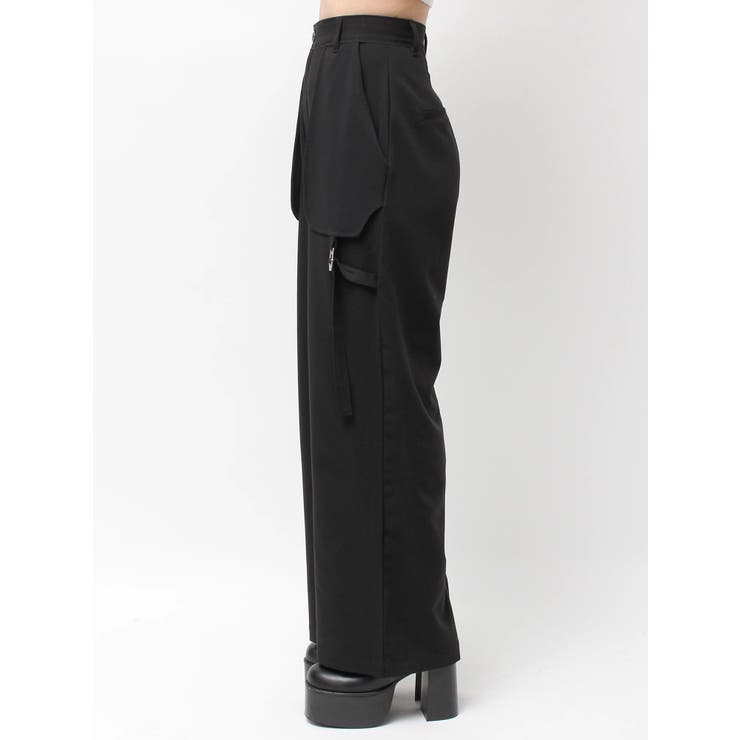 クロスベルトワイドパンツ | EMODA | 詳細画像11 