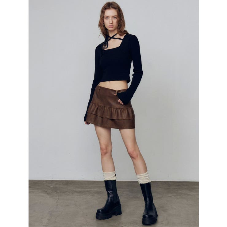 ティアードフリルミニスカート | EMODA | 詳細画像34 