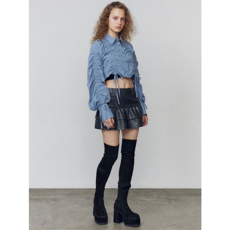 ティアードフリルミニスカート | EMODA | 詳細画像39 