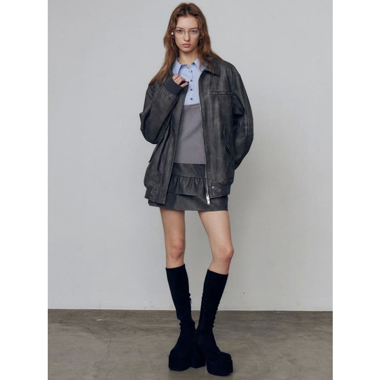 ティアードフリルミニスカート | EMODA | 詳細画像44 