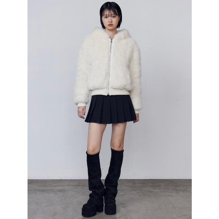 ベルトプリーツスカート | EMODA | 詳細画像10 