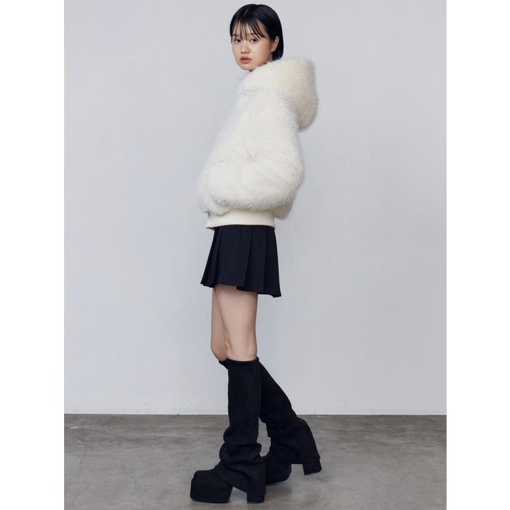 ベルトプリーツスカート | EMODA | 詳細画像11 