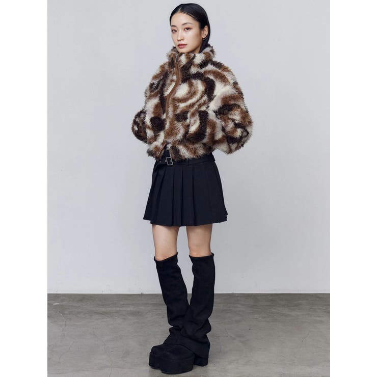 ベルトプリーツスカート | EMODA | 詳細画像20 