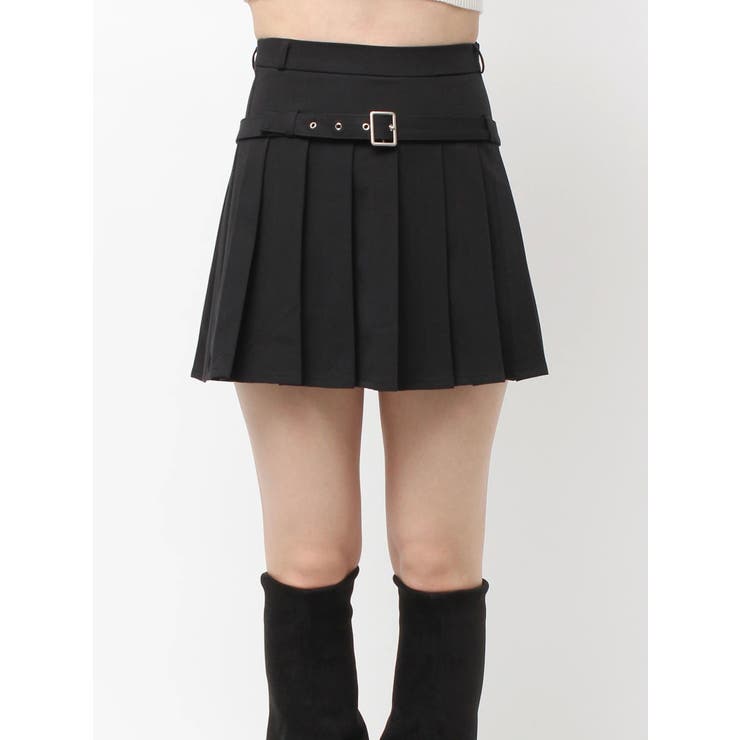 ベルトプリーツスカート | EMODA | 詳細画像21 