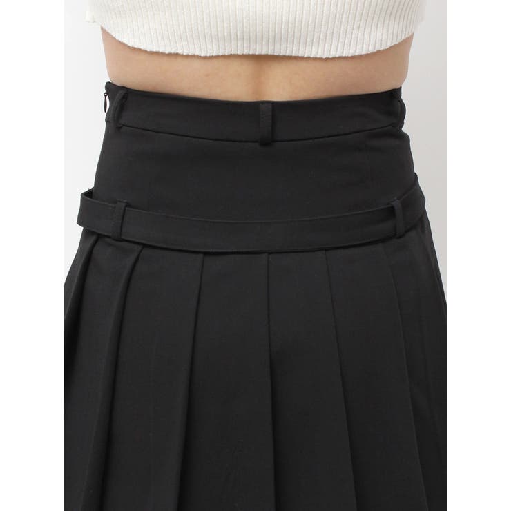 ベルトプリーツスカート | EMODA | 詳細画像24 
