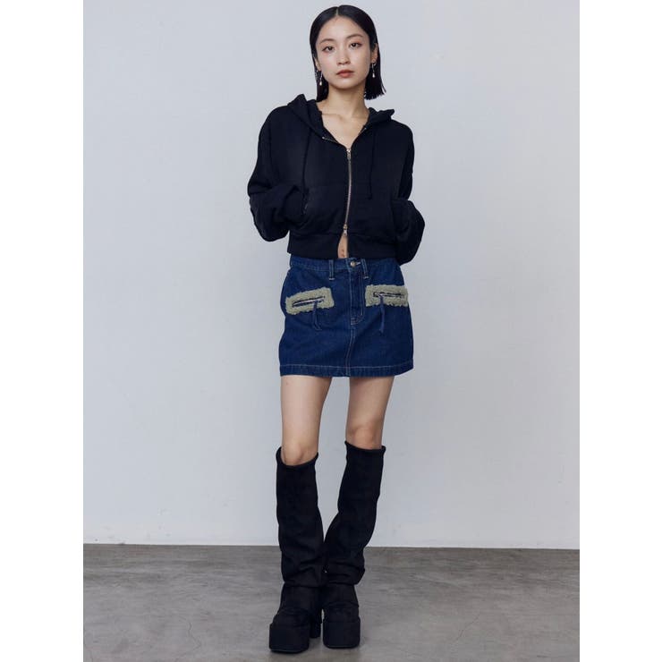 ボアポケットミニスカート | EMODA | 詳細画像17 