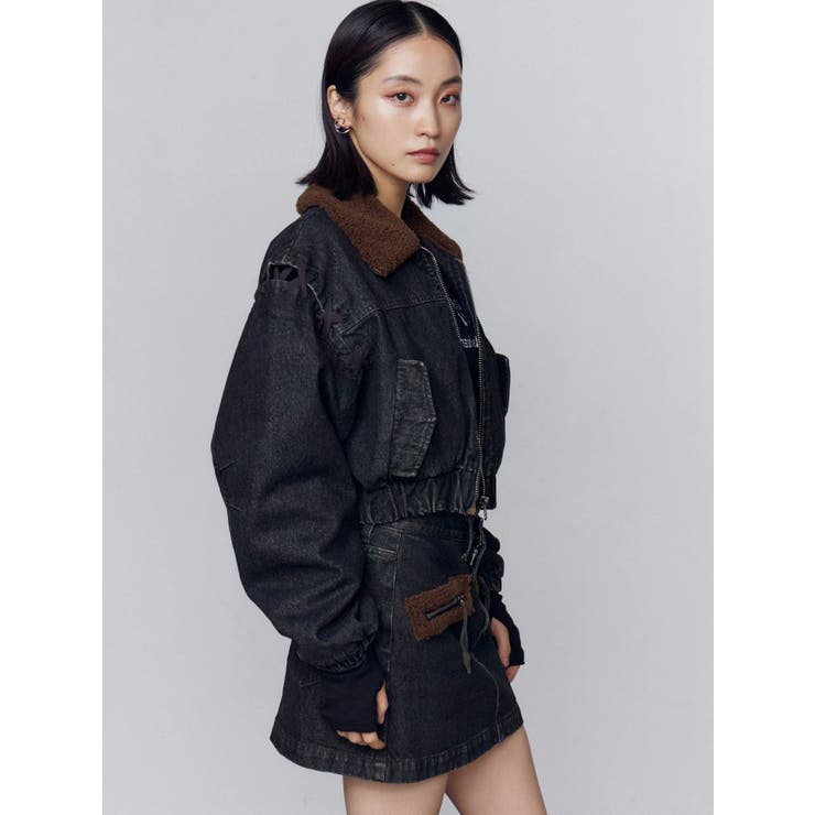 ボアポケットミニスカート | EMODA | 詳細画像21 