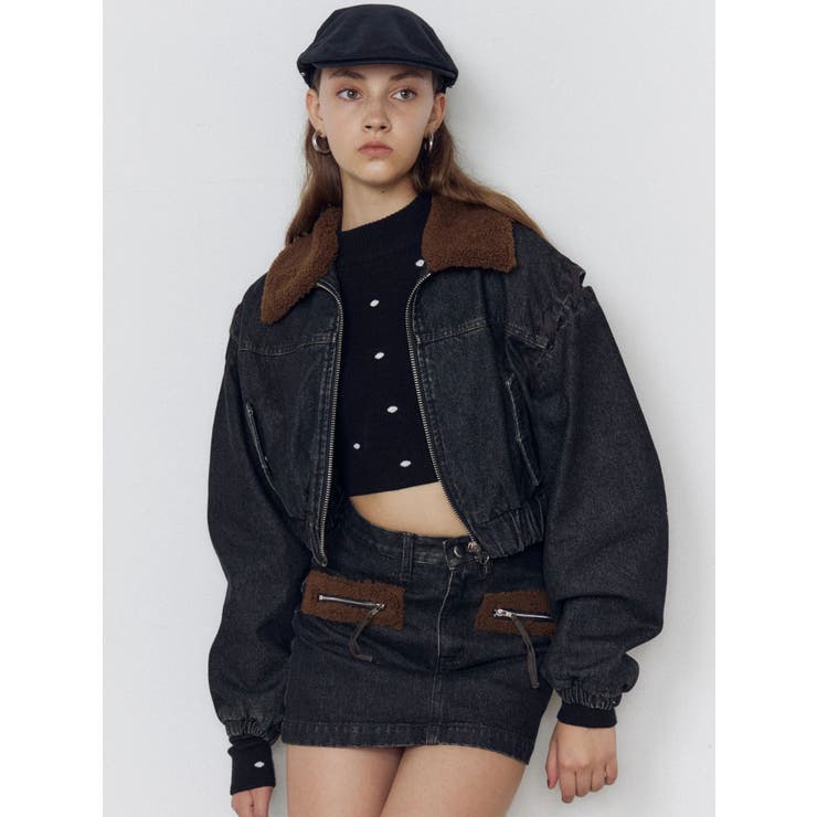 ボアポケットミニスカート | EMODA | 詳細画像28 