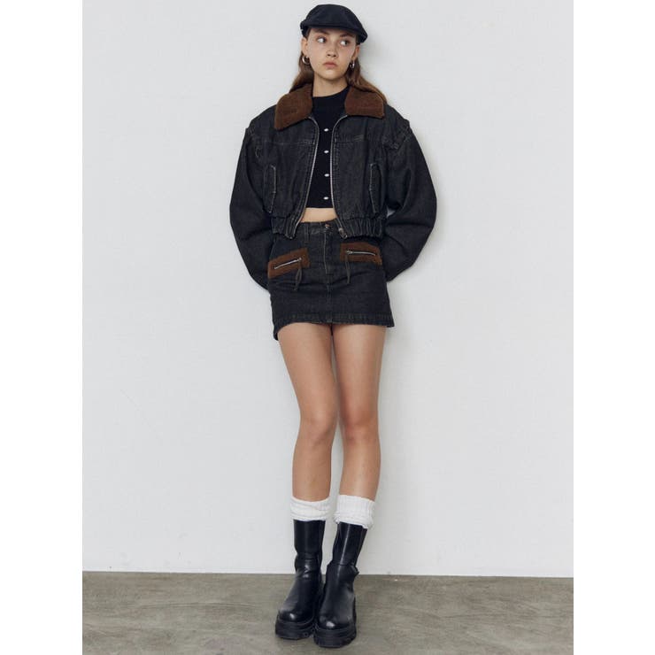 ボアポケットミニスカート | EMODA | 詳細画像29 