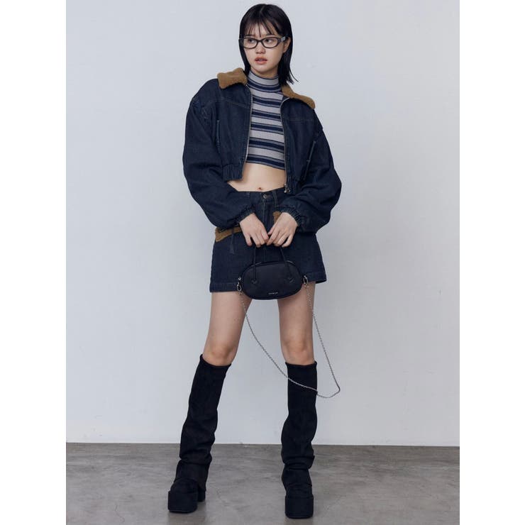 ボアポケットミニスカート | EMODA | 詳細画像5 