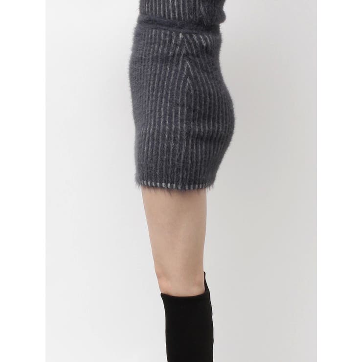 シャギープレーティングポケットスカート | EMODA | 詳細画像9 