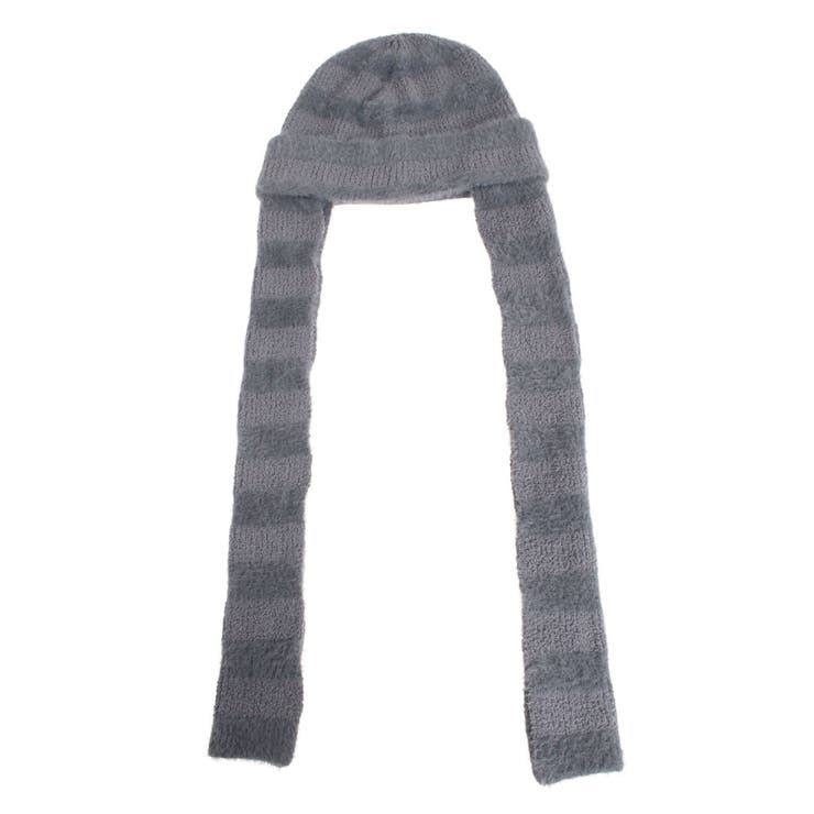 ストライプシャギー2WAYビーニー | EMODA | 詳細画像20 