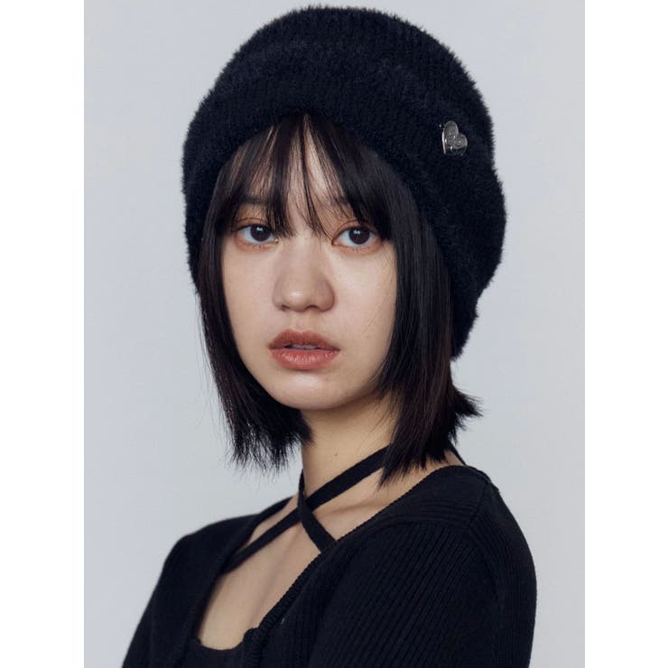 ストライプシャギー2WAYビーニー | EMODA | 詳細画像3 