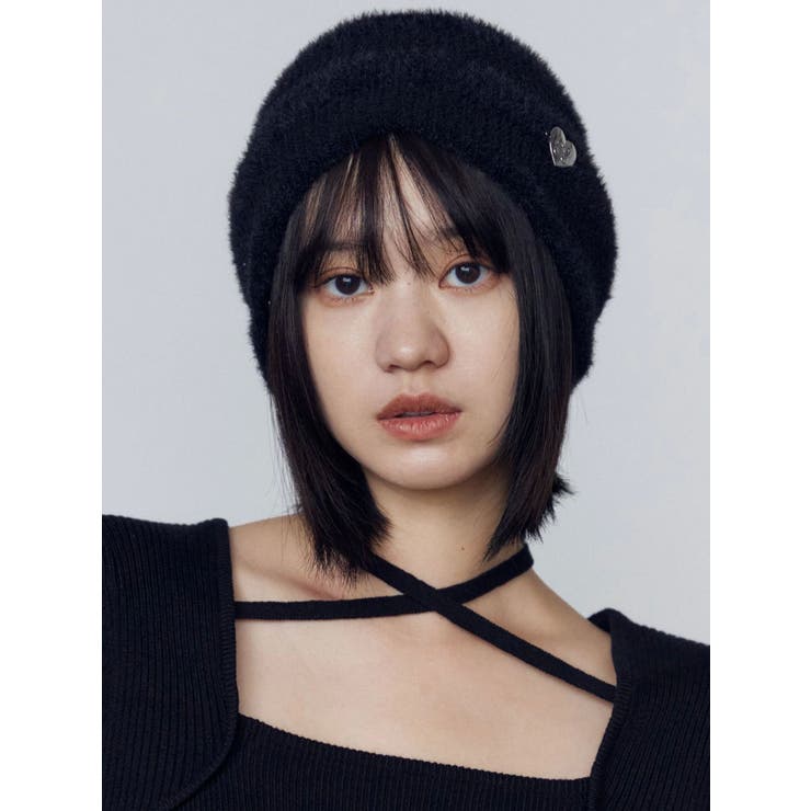 ストライプシャギー2WAYビーニー | EMODA | 詳細画像4 