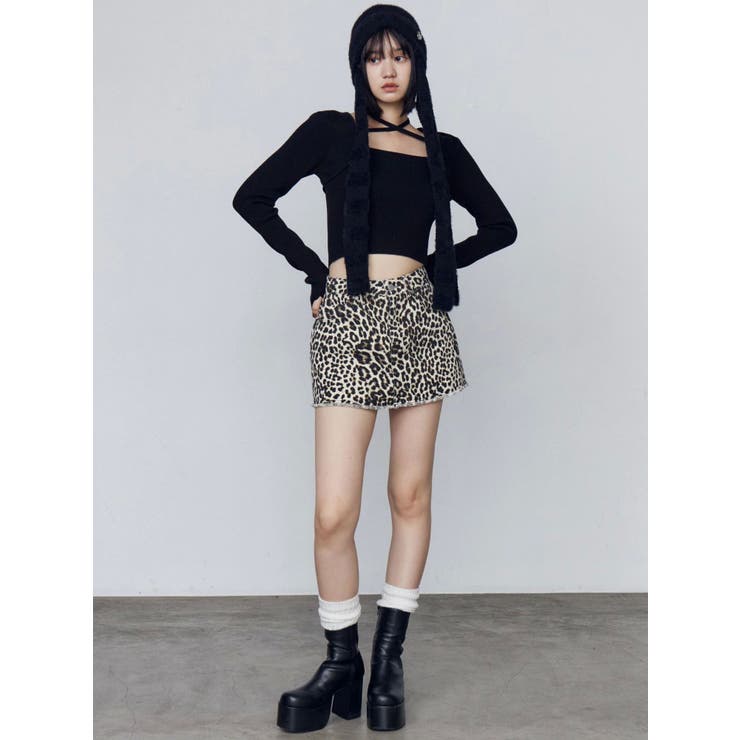 ストライプシャギー2WAYビーニー | EMODA | 詳細画像5 