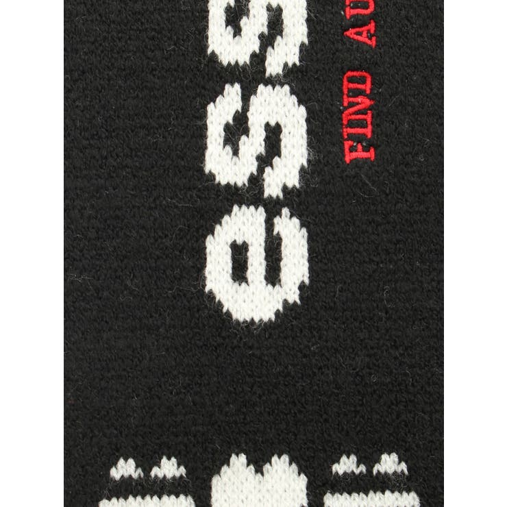 ハートロゴフードマフラー | EMODA | 詳細画像13 