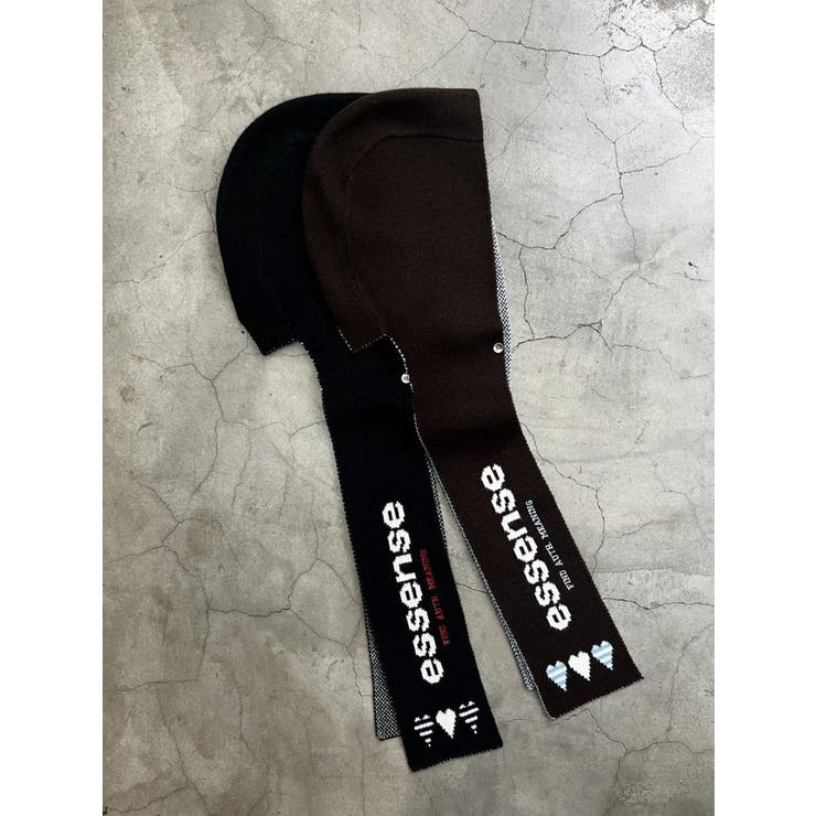 ハートロゴフードマフラー | EMODA | 詳細画像8 