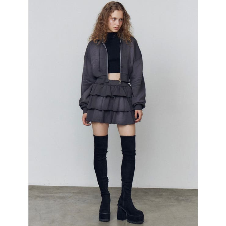 スクエアフィットロングブーツ | EMODA | 詳細画像24 