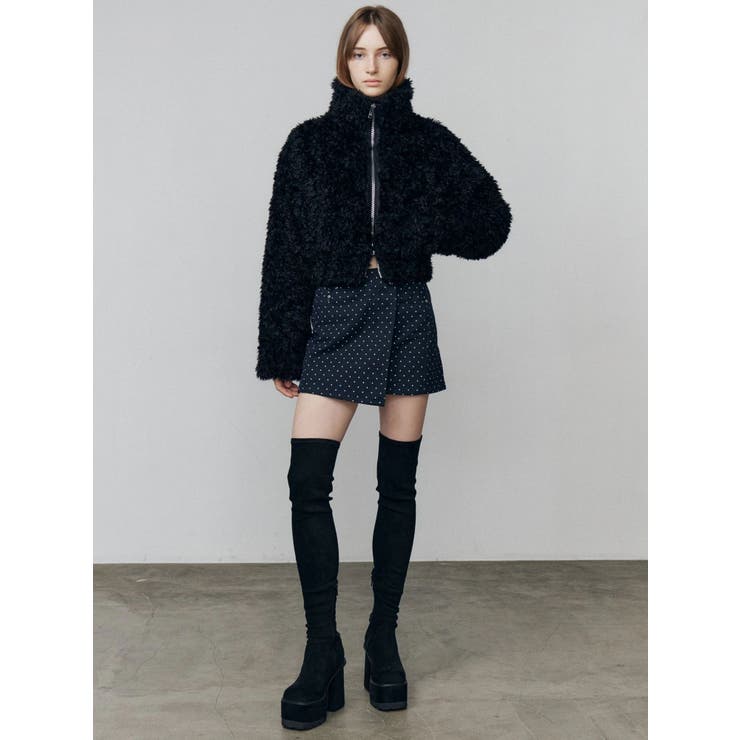 スクエアフィットロングブーツ | EMODA | 詳細画像3 