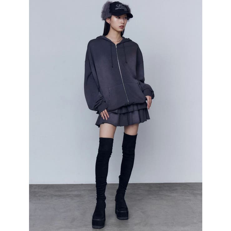 スクエアフィットロングブーツ | EMODA | 詳細画像31 