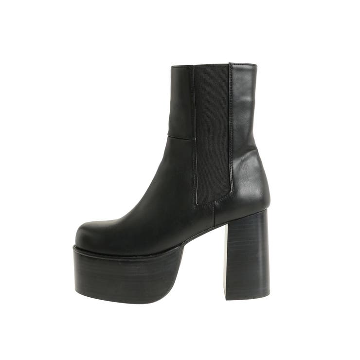 ラウンドサイドゴアブーツ | EMODA | 詳細画像50 