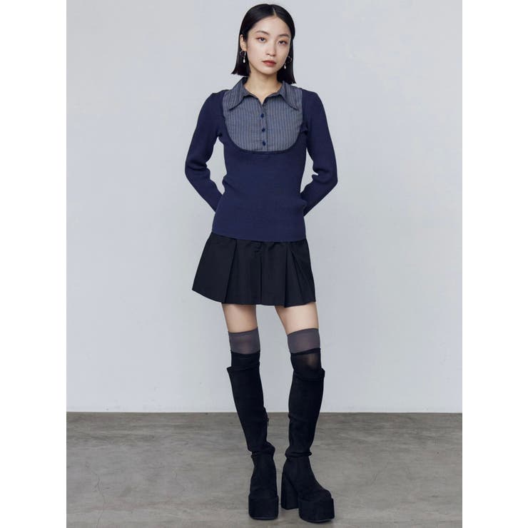 バルキープランプフィットブーツ | EMODA | 詳細画像14 