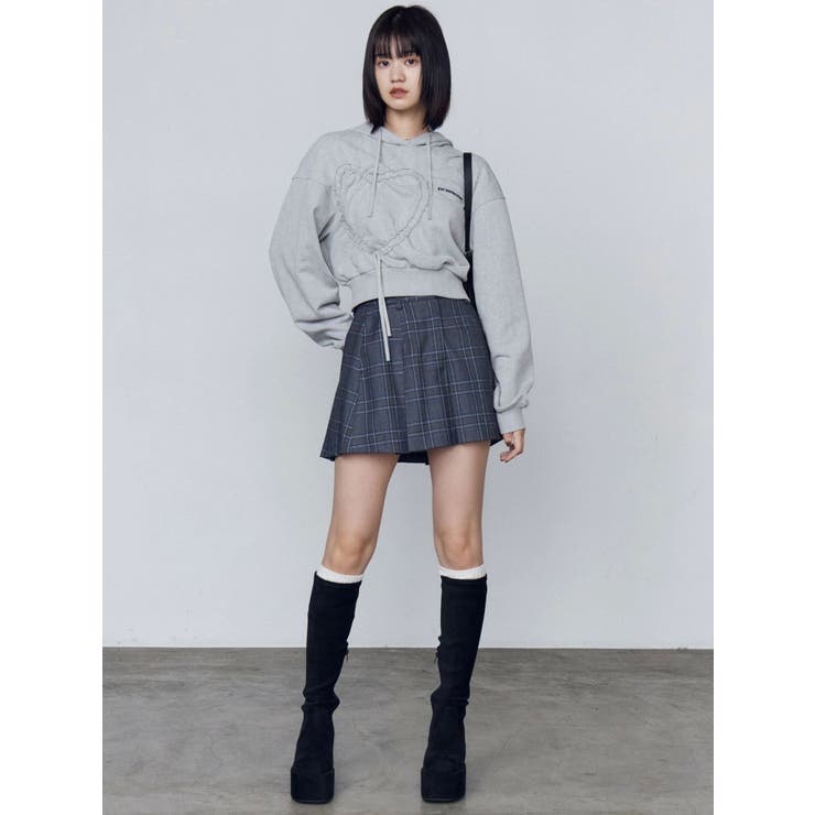 EMODA チャームバルキーブーツ シルバー EMODA（エモダ）の「タンクソールバルキーブーツ（ブーツ）」 - WEAR