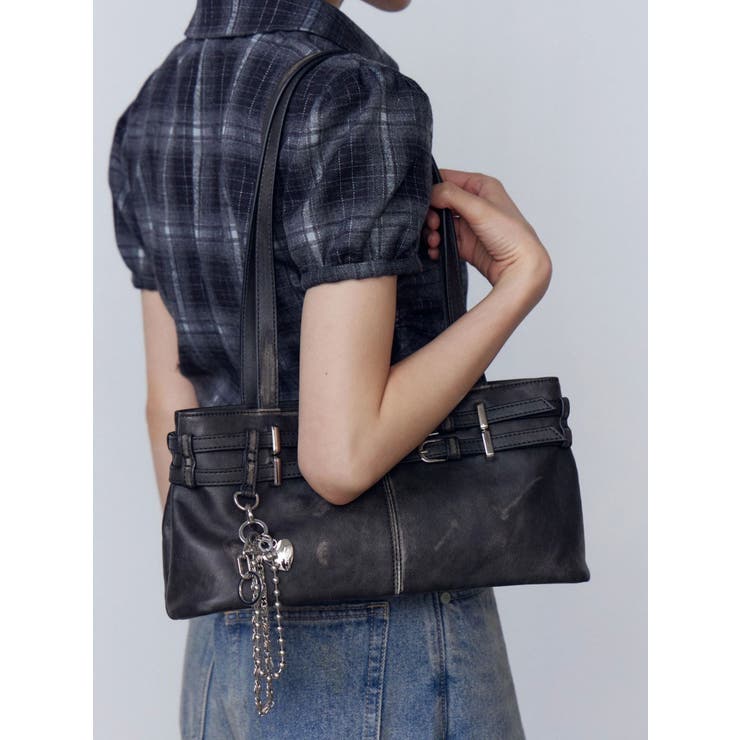 チャームベルトショルダーバッグ | EMODA | 詳細画像2 