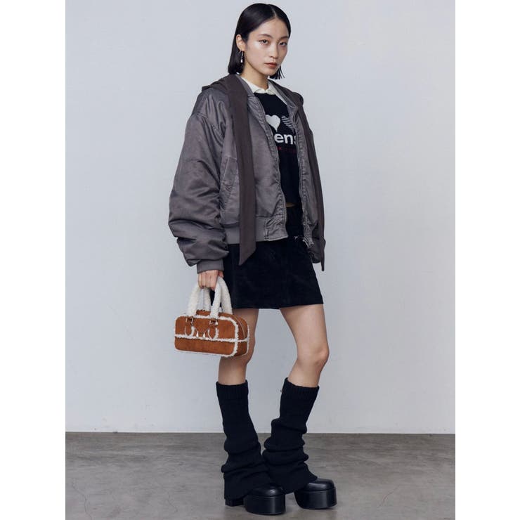 クラシックフェイクムートンバッグ | EMODA | 詳細画像7 