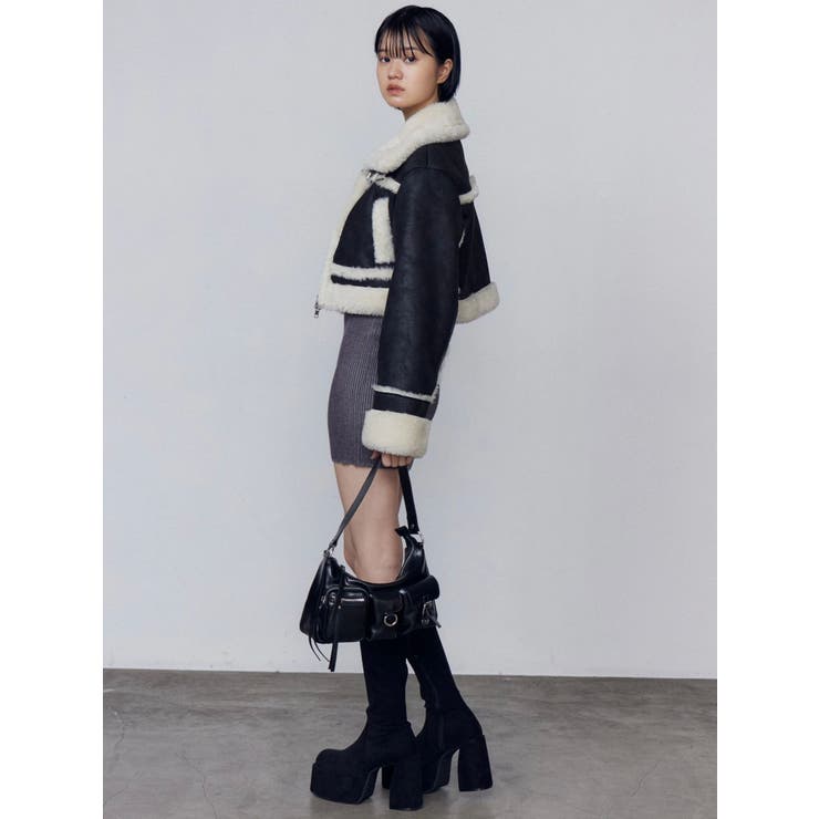 アウトポケットショルダーバッグ | EMODA | 詳細画像4 