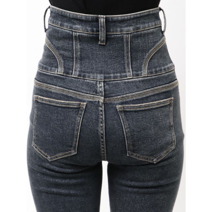 スーパーハイウエストフレアパギンス | EMODA | 詳細画像45 