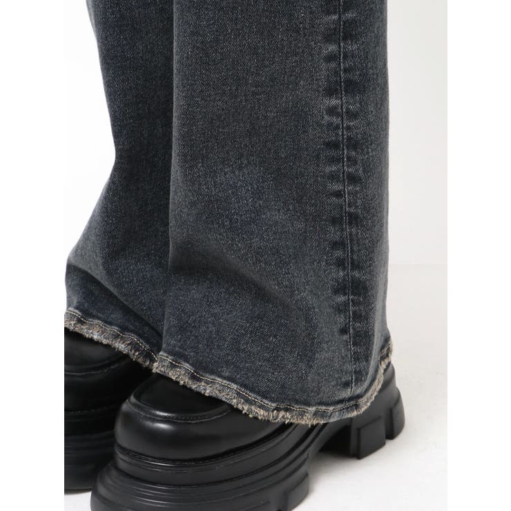 スーパーハイウエストフレアパギンス | EMODA | 詳細画像48 