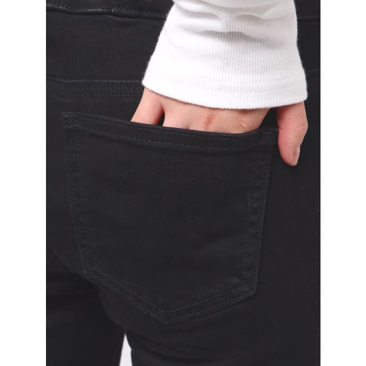 スリーレスアップハイウエストフレアパギンス | EMODA | 詳細画像24 