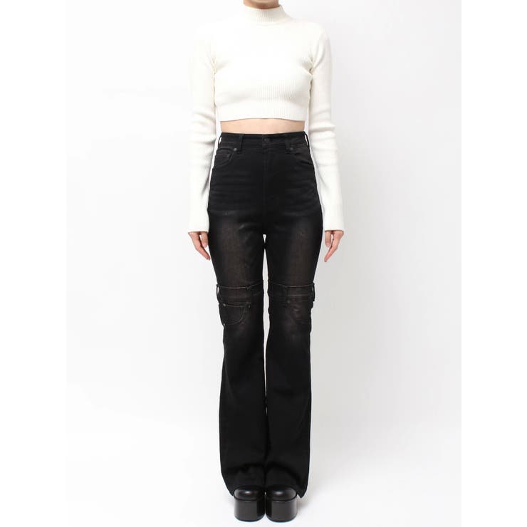 ハイカバーフレアパギンス | EMODA | 詳細画像37 