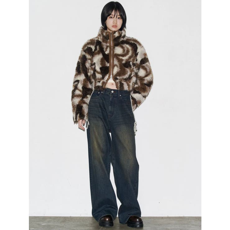 サイドパールルーズジーンズ | EMODA | 詳細画像18 