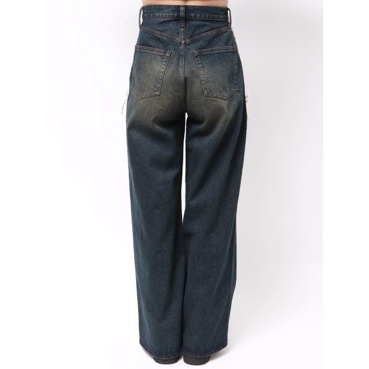 サイドパールルーズジーンズ | EMODA | 詳細画像25 