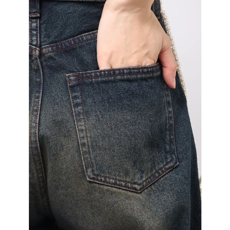 サイドパールルーズジーンズ | EMODA | 詳細画像27 