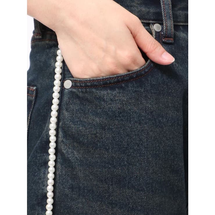 サイドパールルーズジーンズ | EMODA | 詳細画像28 