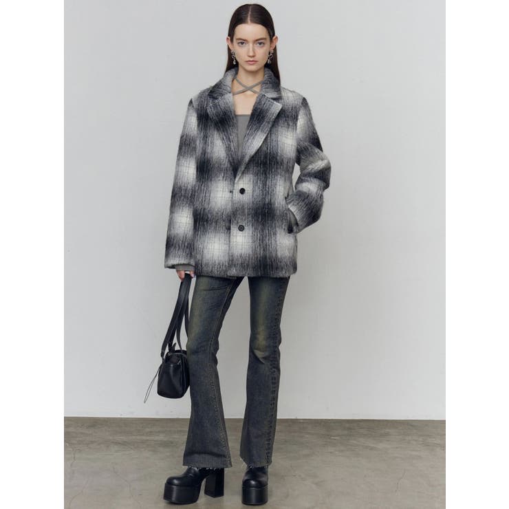 リボンハイウエストフレアパギンス | EMODA | 詳細画像22 