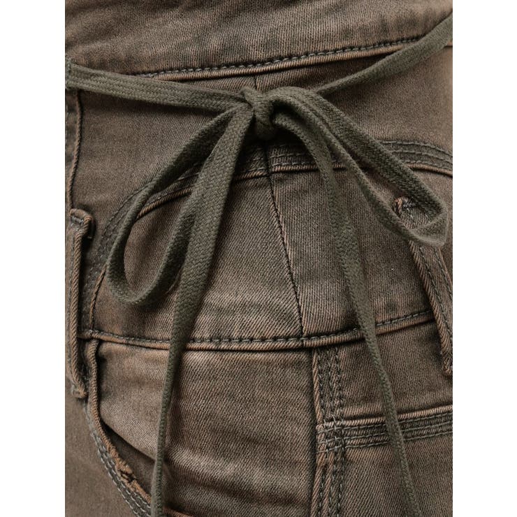 リボンハイウエストフレアパギンス | EMODA | 詳細画像46 