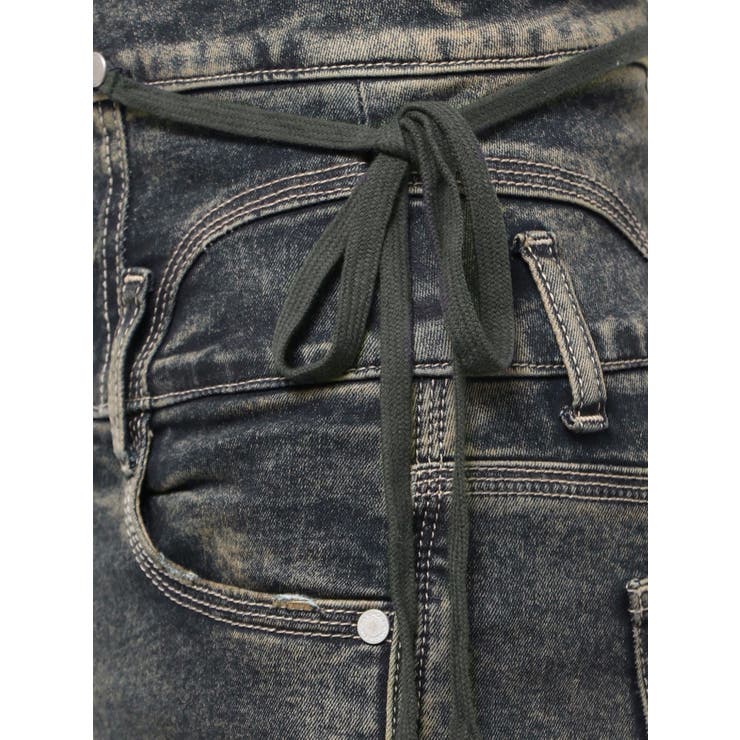 リボンハイウエストフレアパギンス | EMODA | 詳細画像47 