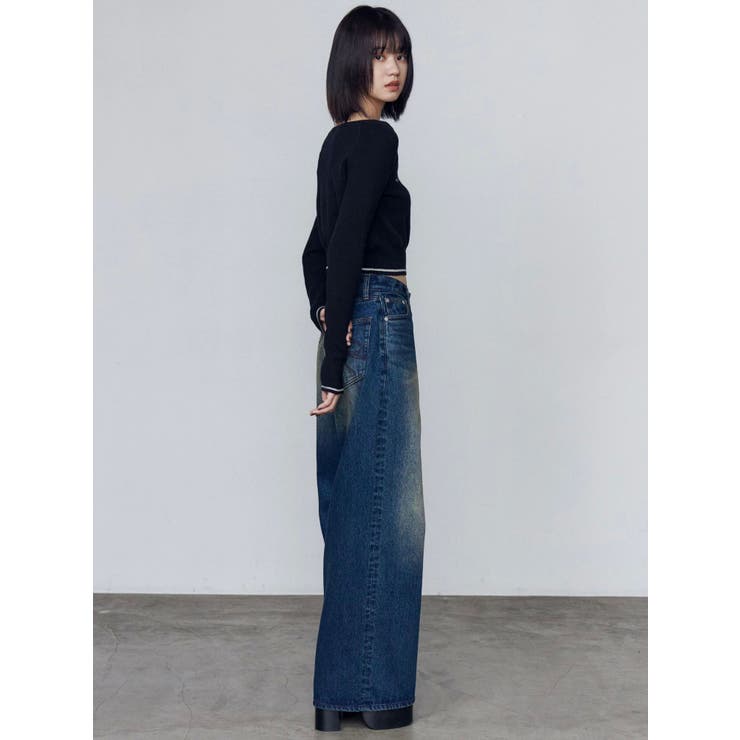 フロントロゴクロップニット | EMODA | 詳細画像35 