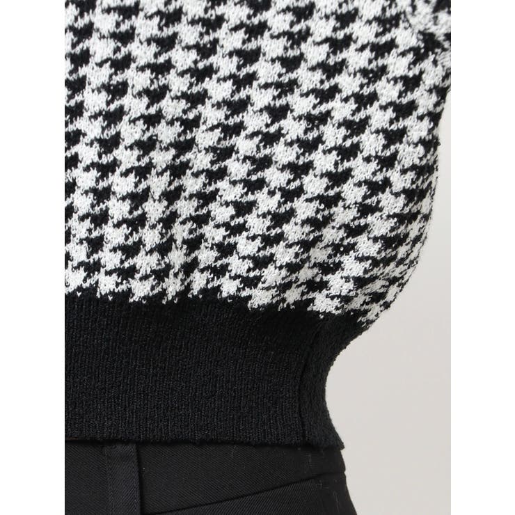 ハウンズトゥースツインニット | EMODA | 詳細画像46 