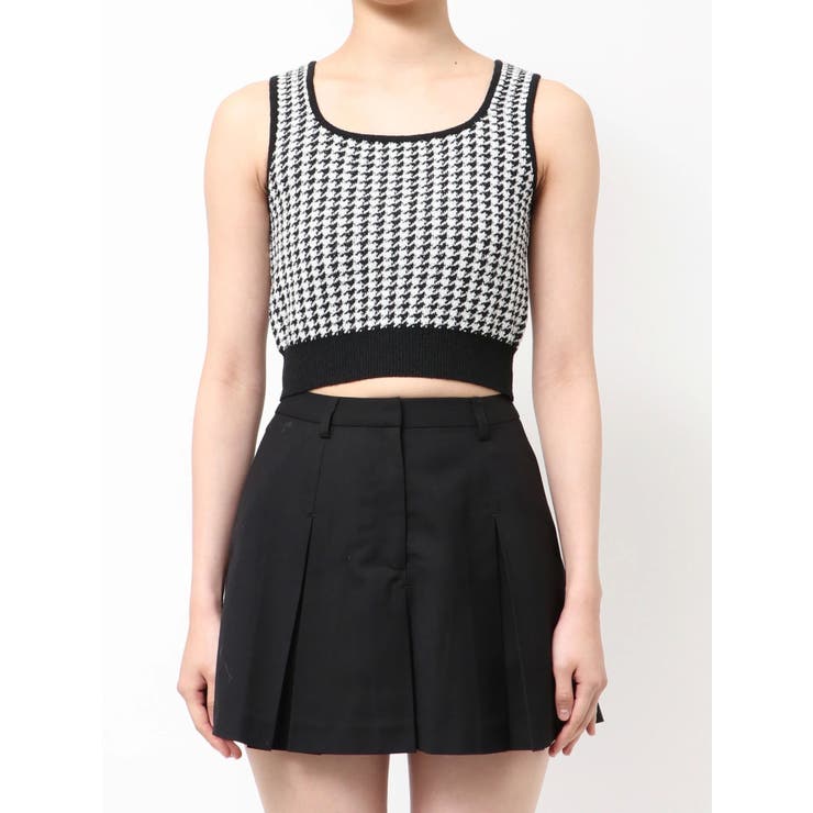 ハウンズトゥースツインニット | EMODA | 詳細画像48 