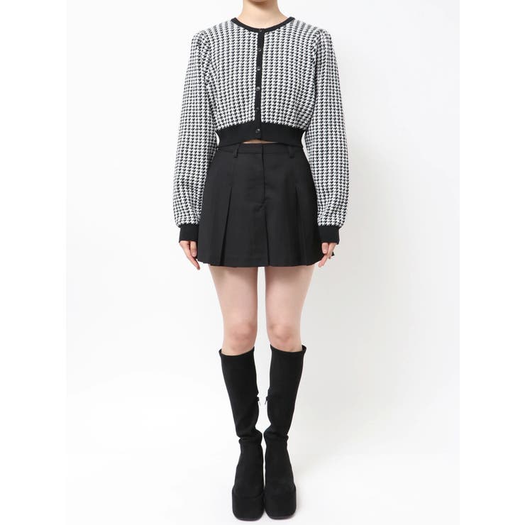 ハウンズトゥースツインニット | EMODA | 詳細画像50 